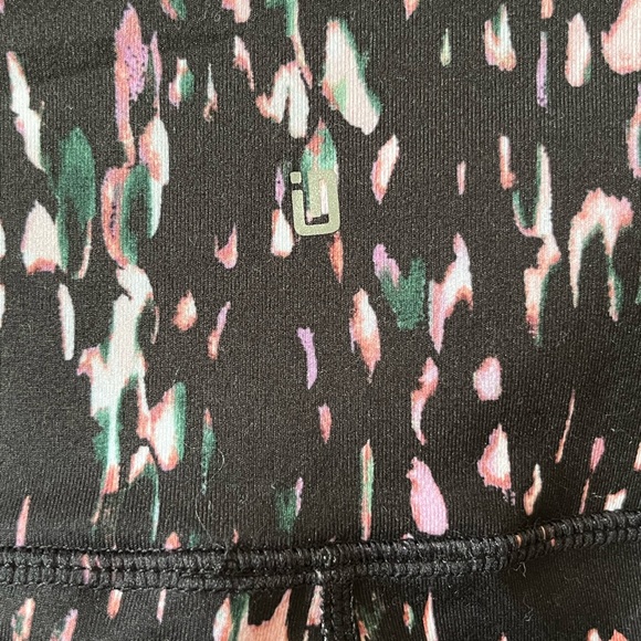 IDEOLOGY ~ Black Performance Confetti Workout Pants - Picture 6 of 7